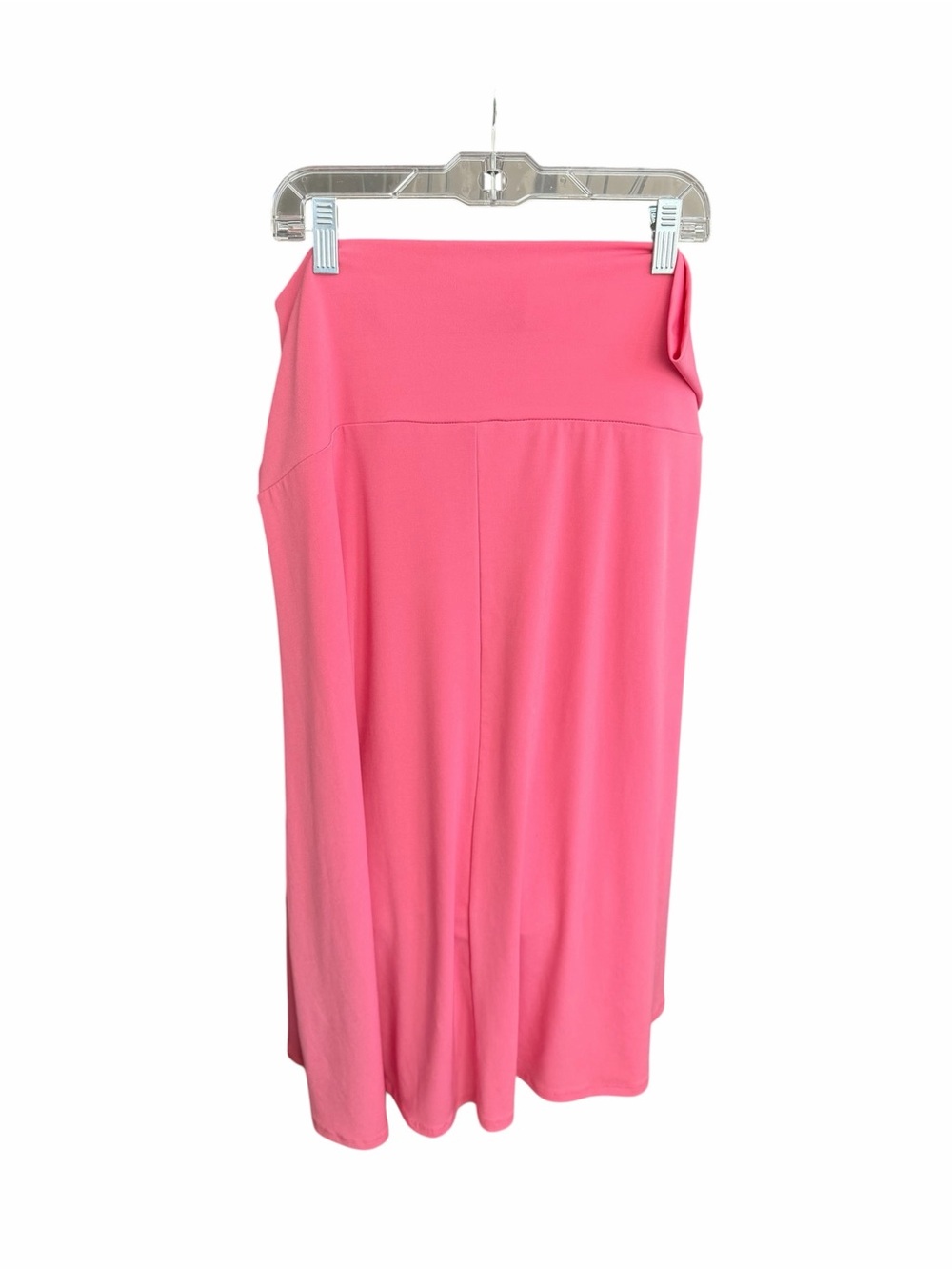 Zenana Boho Hot Pink Circle Midi Stretch Skirt Women's Plus Size 3X - Picture 2 of 3